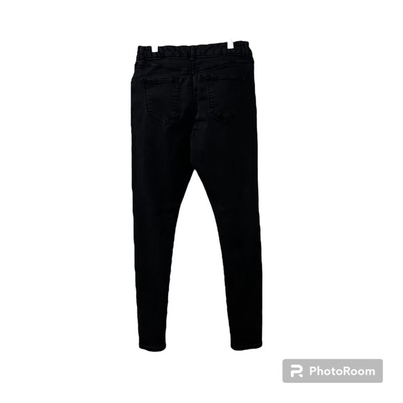 Bandolino Womens Black Smooth Operator Mid Rise Skinny Jeans Size 8 - Picture 2 of 11